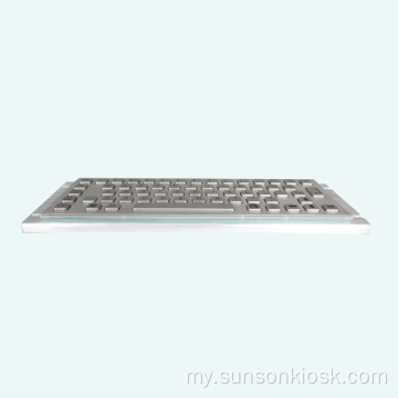 Braille Metal Keyboard နှင့် Touch Pad